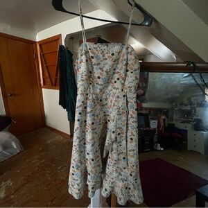 Floral Spaghetti Strap Dress